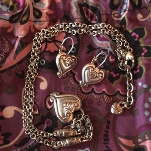 Brighton Earrings and necklace
